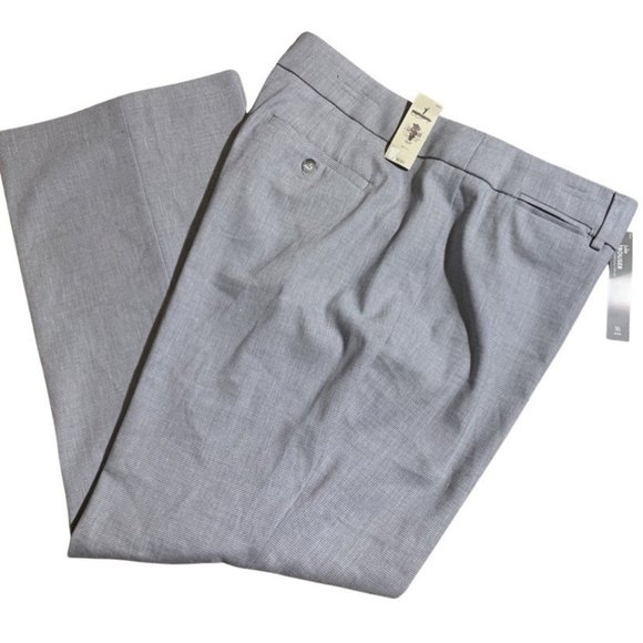 LOFT "Julie" Curvy Grey Trousers (16P) - Picture 1 of 6